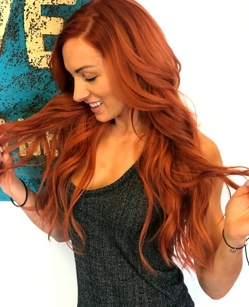 Becky Lynch hair color