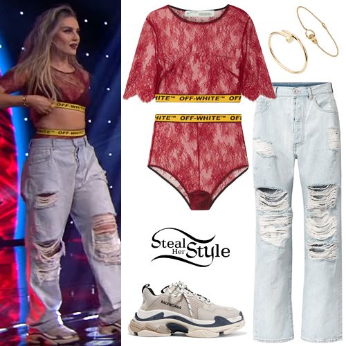 Perrie Edwards outfits