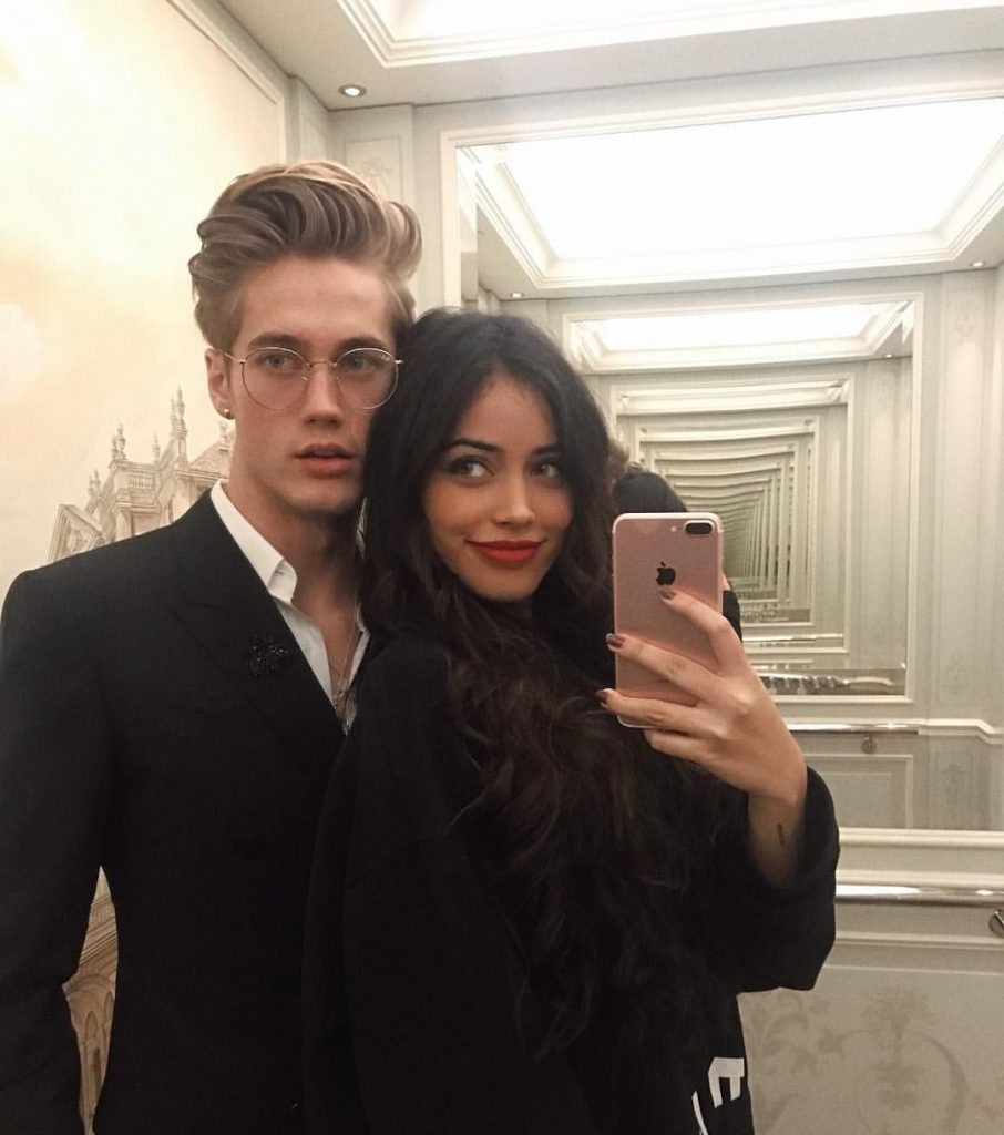 Neels Visser and Cindy Kimberly